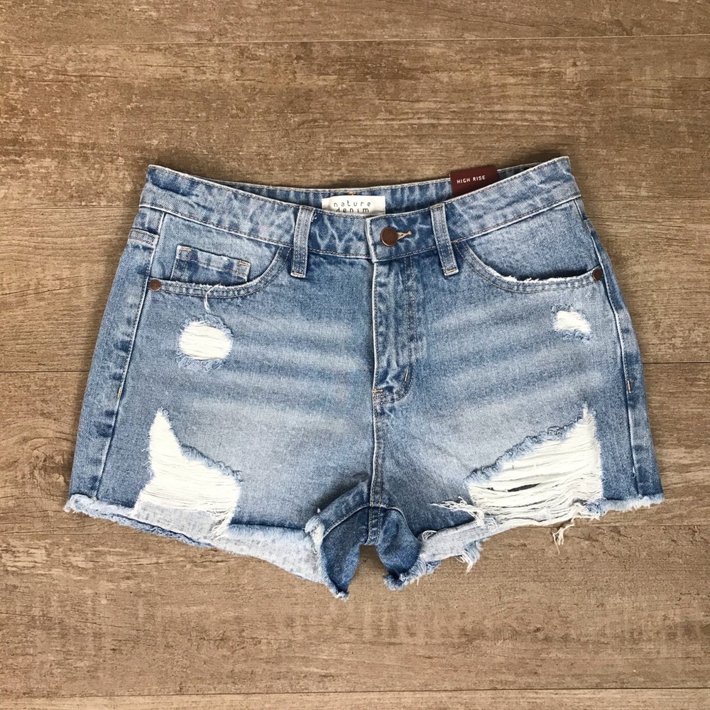 High Rise Shorts by Nature Denim